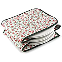Hot Ideas Calentador de Platos Eléctrico - 12 Bayas Rojas (Enchufe Eur)